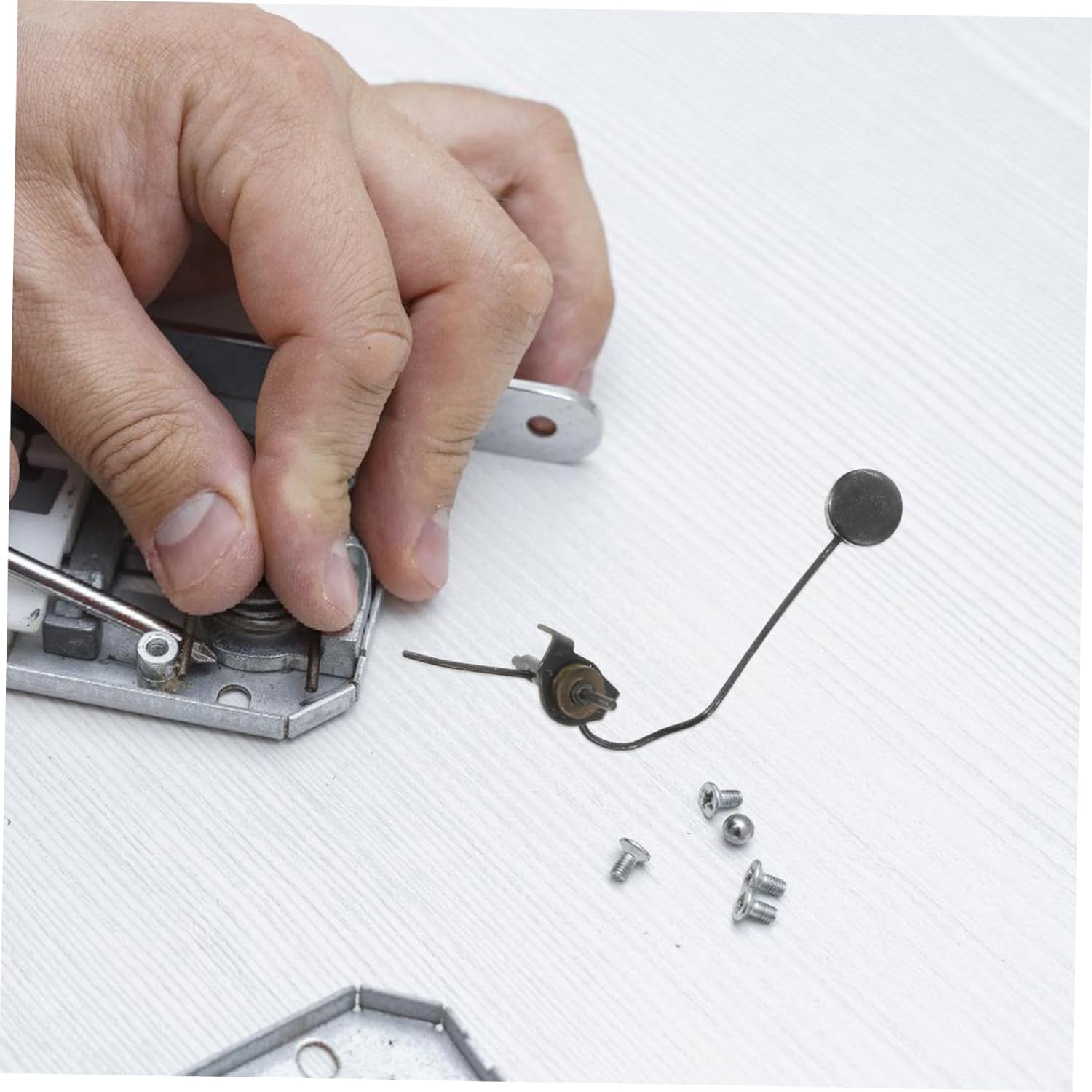 Unomor Pcs Vintage Alarm Clock Parts Metal Precision Production Easy to Install Safe Material