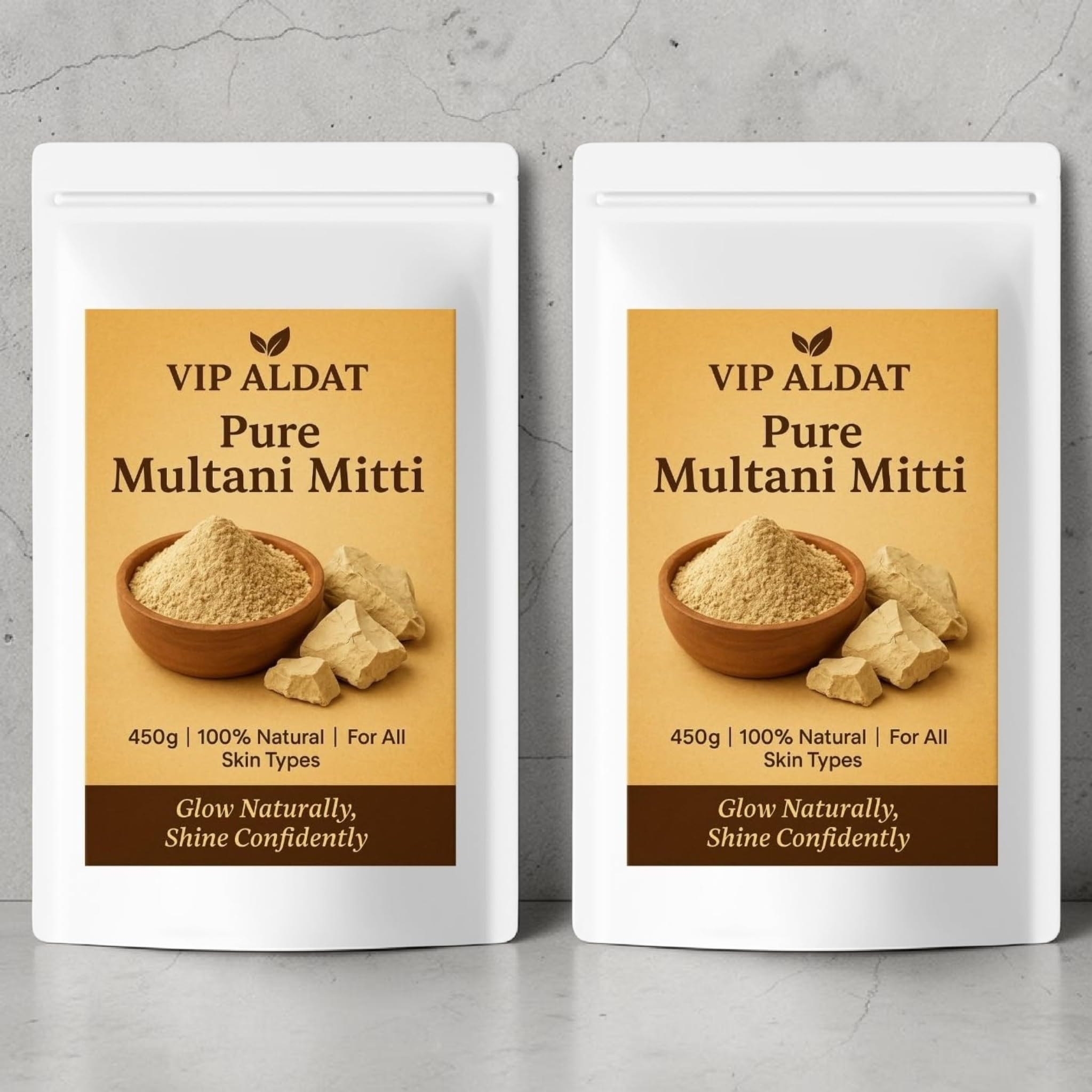 Revive Plus Multani Mitti | Pure Shuddh Multani Mitti Powder for Face | Skin Care Face Pack | 900g (2x450g)-picture-37