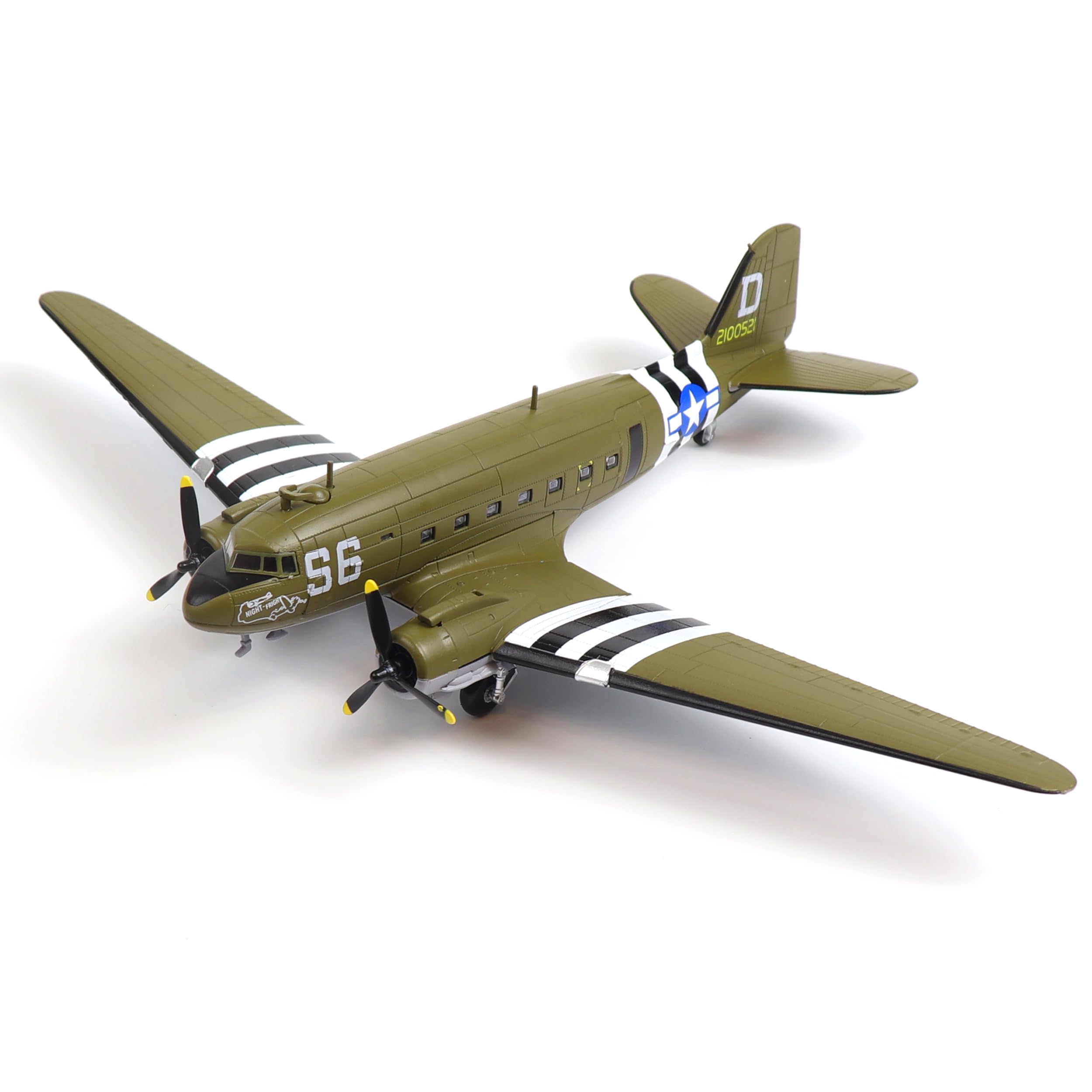 Amazon.com: NUOTIE Douglas C-47 Skytrain 1/100 Metal Diecast