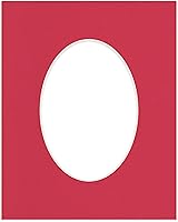 Vista 60 de CountryArtHouse Marco ovalado verde cazador de 5 x 7 pulgadas, sin ácidos, con núcleo blanco, corte biselado para fotos de 4 x 6, se adapta a marcos