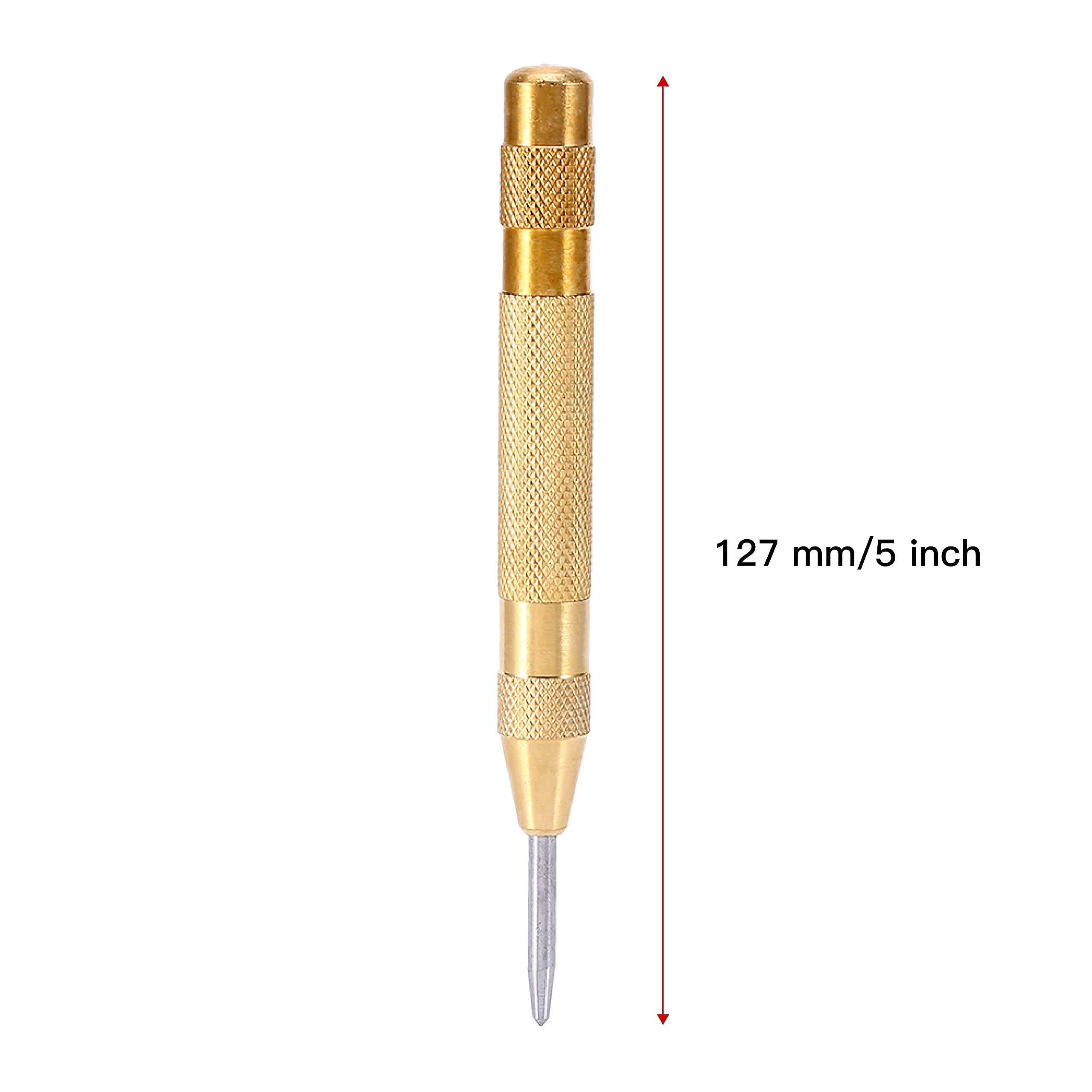 Amazon.com: Tyenaza SemiAutomatic Center Punch, 5 inch Brass