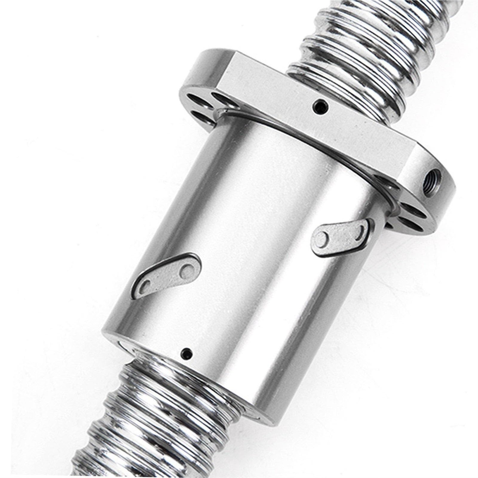 Zestaw śrub kulowych, SFU1204 RM1204 Walcowana śruba kulowa C7 RH 12x4mm 250-1000mm BK10 BF10 1204-3 Nakrętka(750mm)