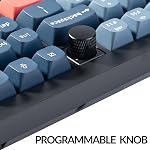Keychron V6 Max 108-Key Wireless Mechanical Keyboard - Tri-Mode (2.4G/Bluetooth/USB-C), QMK Hot-Swappable, RGB Backlit, Gateron Brown Tactile Switch PBT Keycaps for Mac/Windows/Linux