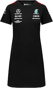 T-shirt Mercedes AMG Petronas F1 2024 Homme | Blanc, Logo équipe | Taille M - Collection Officielle