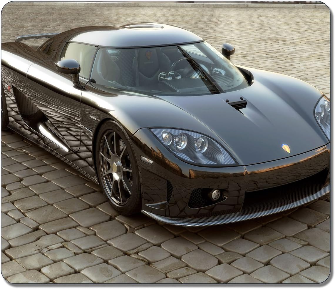 Mouse Pads Art Customized 16923 Koenigsegg Ccx Car High Quality Eco Friendly Neoprene Rubber Mouse Pad Desktop Laptop Mousepads Comfortable Computer Cute Mouse Mat Gaming Mouse pad