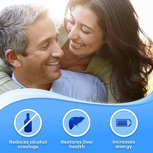 Miniatura 4 de NoMoreDrinks Reductor de antojos de alcohol deja de beber suplementos de alcohol y desintoxicación hepática con cardo mariano raíz de diente de león