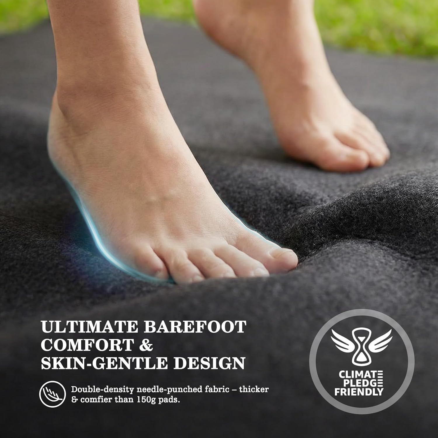 UIRWAY 16 x 32ft Rectangle Heavy Duty Pool Liner Pad for Above Ground Swimming Pools, [2026 New Pool Pad 300G/M² Thicker] Pool Padding Underlayment for Pool Bottom,Seamless Pool Pad Non-Woven Fabric