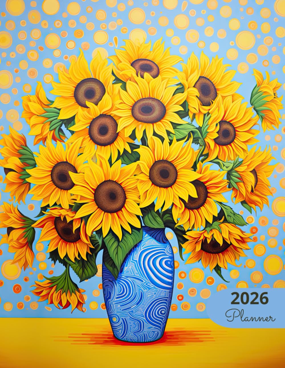 2026 Planner: Designs Sunflower Bouquet: Stylish Weekly and Monthly Organization