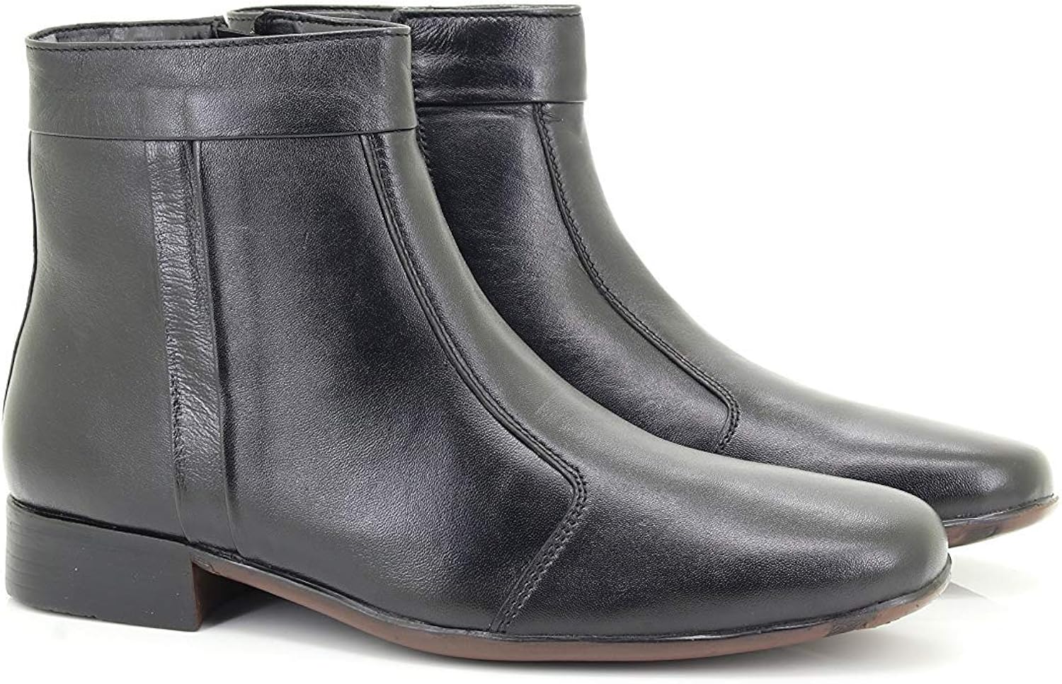 Soft leather ankle boots uk Clearance