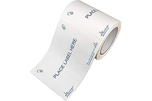 Reusable Embossed Placard Label Holder for Rolls