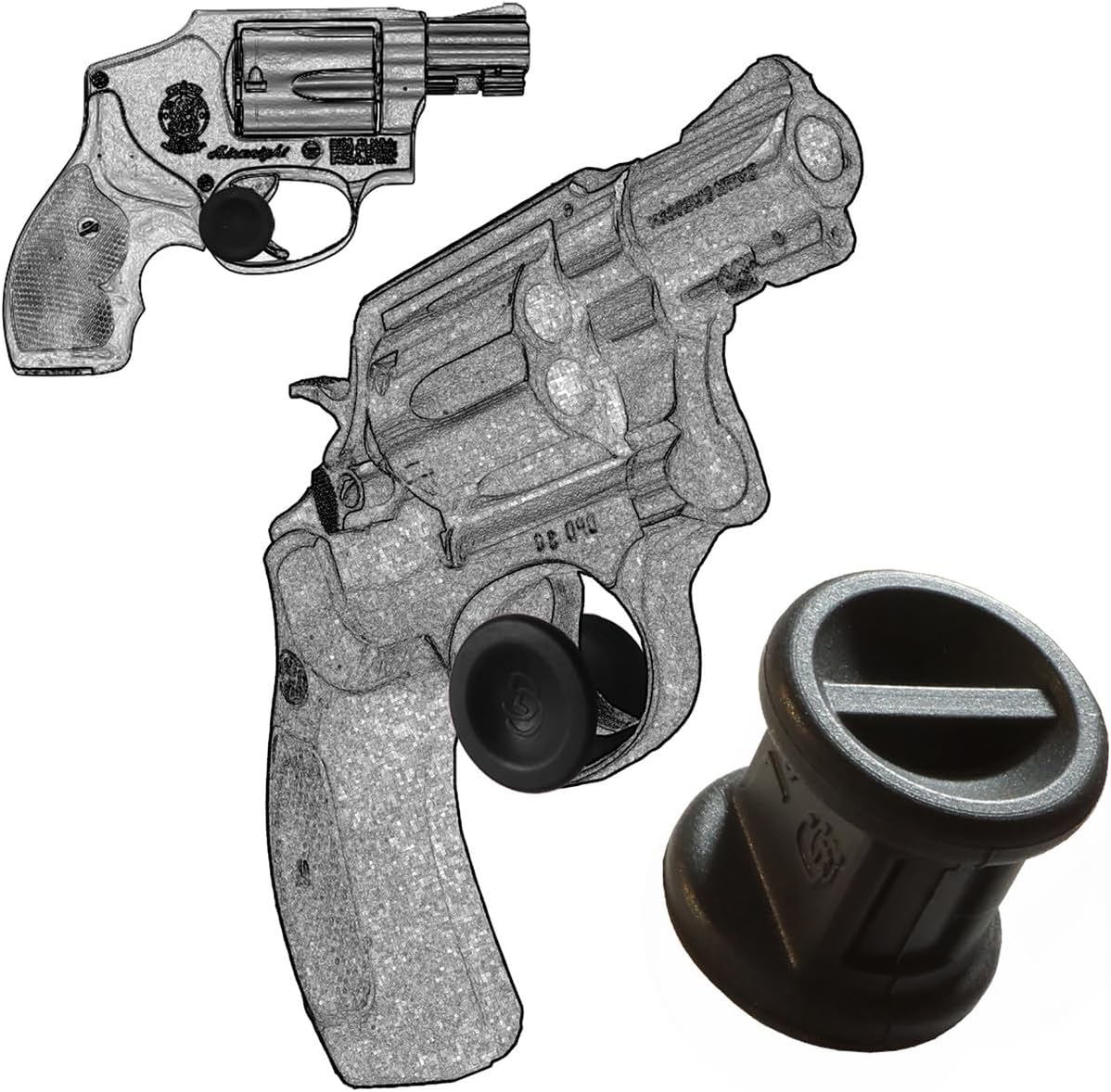 Generic Micro Trigger Stop Fits Smith & Wesson J-Frame Revolvers. All Calibers. (s-16)