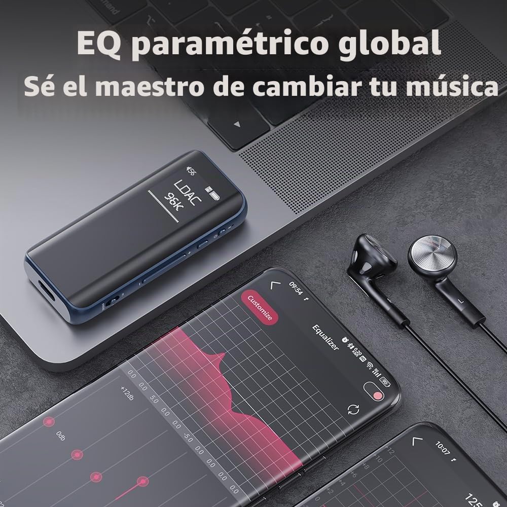 FiiO BTR15 Amplificador/DAC Tipo Dongle con 340mW de Potencia