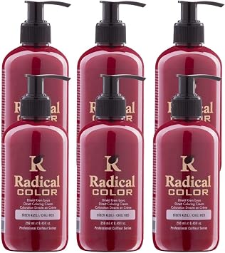 NEW 25/Chilired Amonyaks z Su Bazl  Sa  Boyas  250 ML 6 Adet Biber K z l