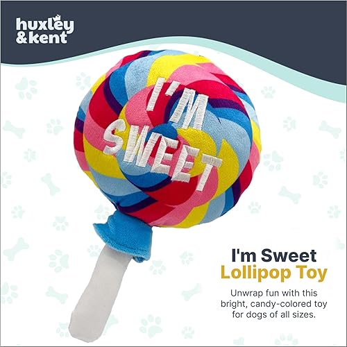 Miniatura 2 de Huxley & Kent Juguete de peluche para perros con chirriador, juguete de peluche para perros, lindo, divertido y resistente para perros pequeños y