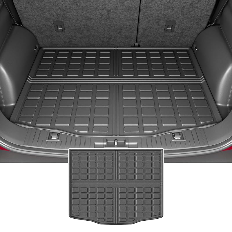 Forro de porta-malas em TPE powoq compatível com Ford Escape 2020–2026, traseiro