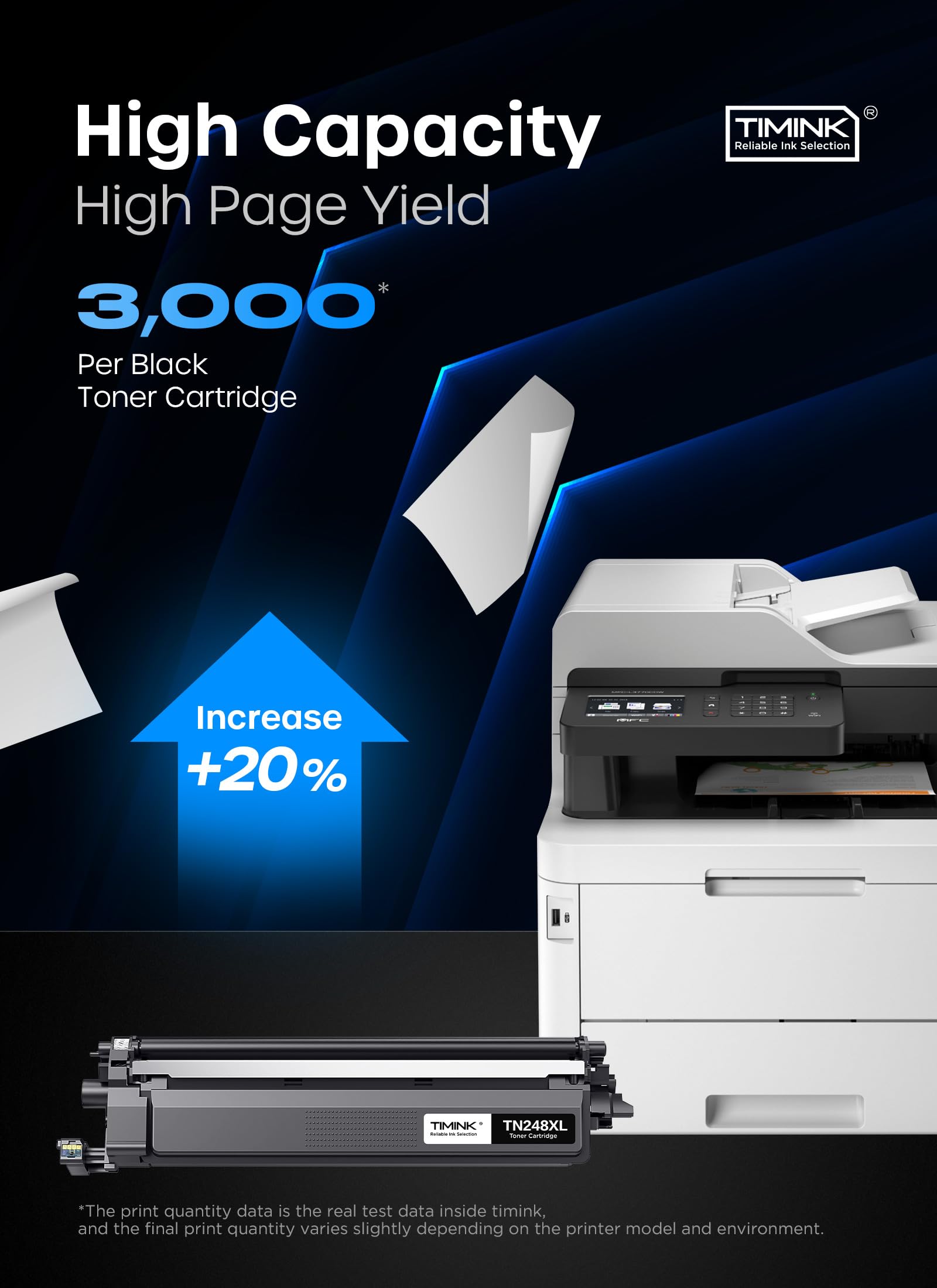 TN248XL NERO TN-248XL TN-248BK TN248XL Toner 248 Compatibile Con Brother Tn248 Toner Tn248 Tn 248 Per Brother Mfc L3760cdw Dcp L3560cdw Mfc L3740cdw Hl L3240cdw Mfc L8390cdw 2 Nero - Foto 7