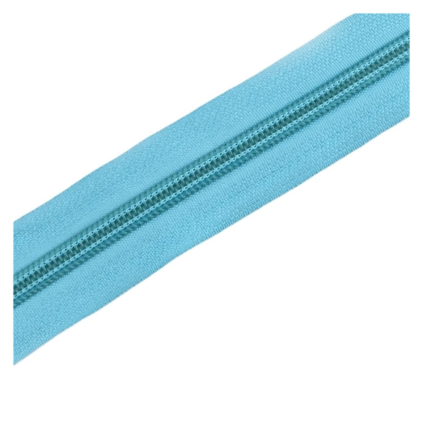 1pc 3/5/10M Meetee 5# Kolorowy Nylonowy Zamek Błyskawiczny Ściągacz Do Zamków Odzież Decor Zamki Zapięcie Na Plecak Zestaw Naprawczy Akcesoria Szycia(LakeBlue,5MZipsNo5)