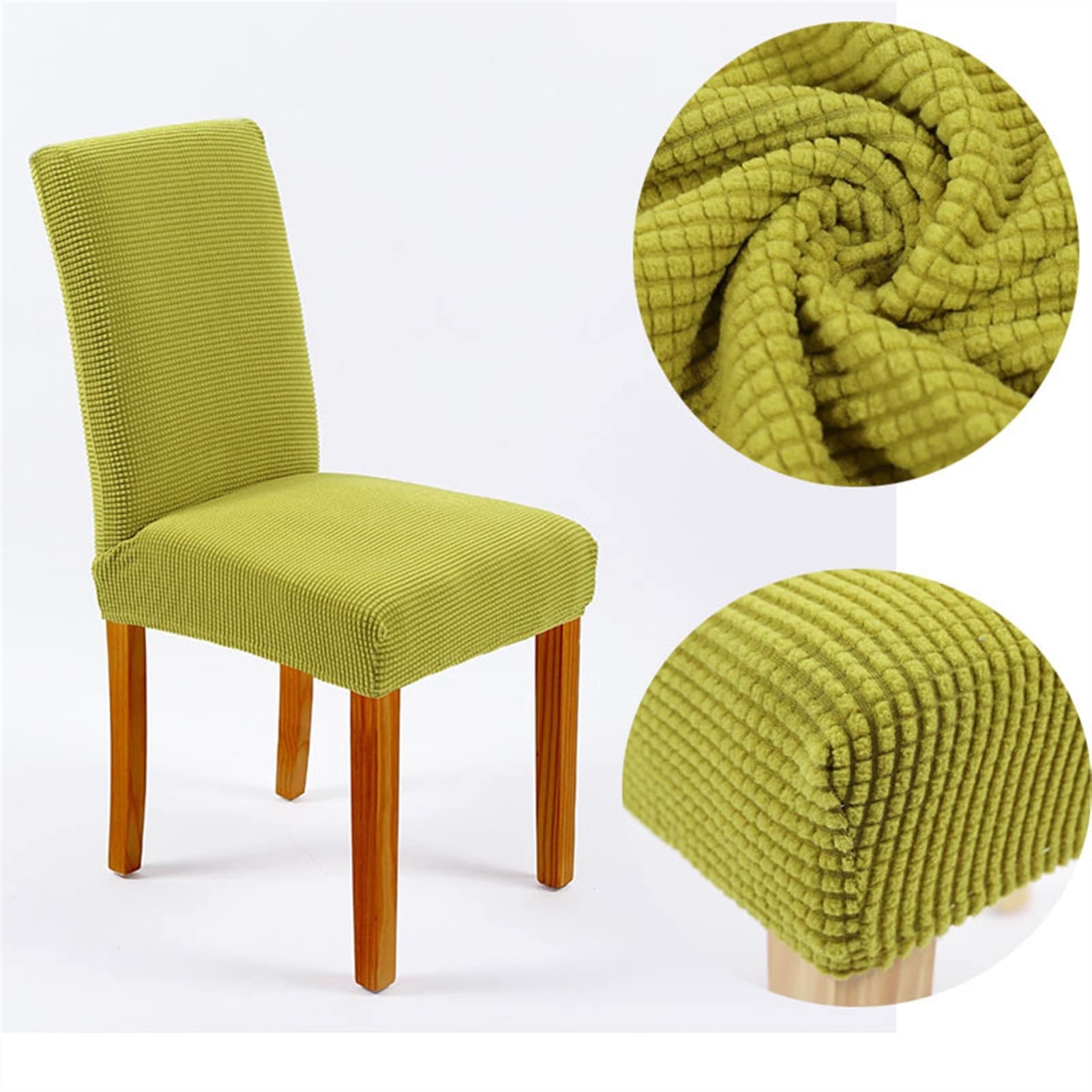 Anti-Sporco Elastico Elastico Pranzo Sedia da Ufficio Sedia Sedile Lavabile Plaids Sedia Coperture Soggiorno Cucina Cucina Copertura Sedia coprisedie