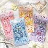 Kolbi Craft 4 Sayfa 60 Adet Şeffaf Pembe Kelebek Çiçek Sticker Bullet Journal Scrapbook Laptop Ajanda Planlayıcı