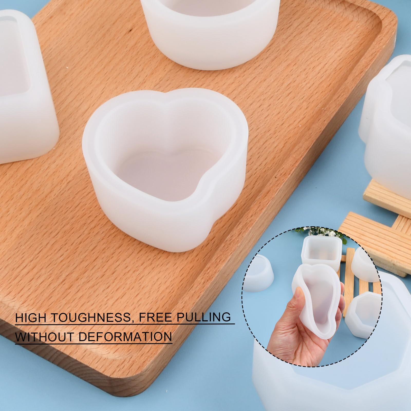 Resina Epossidica Trasparente 1 Gallon - Perfetta Per Creazioni Artistiche E Rivestimenti - Foto 8