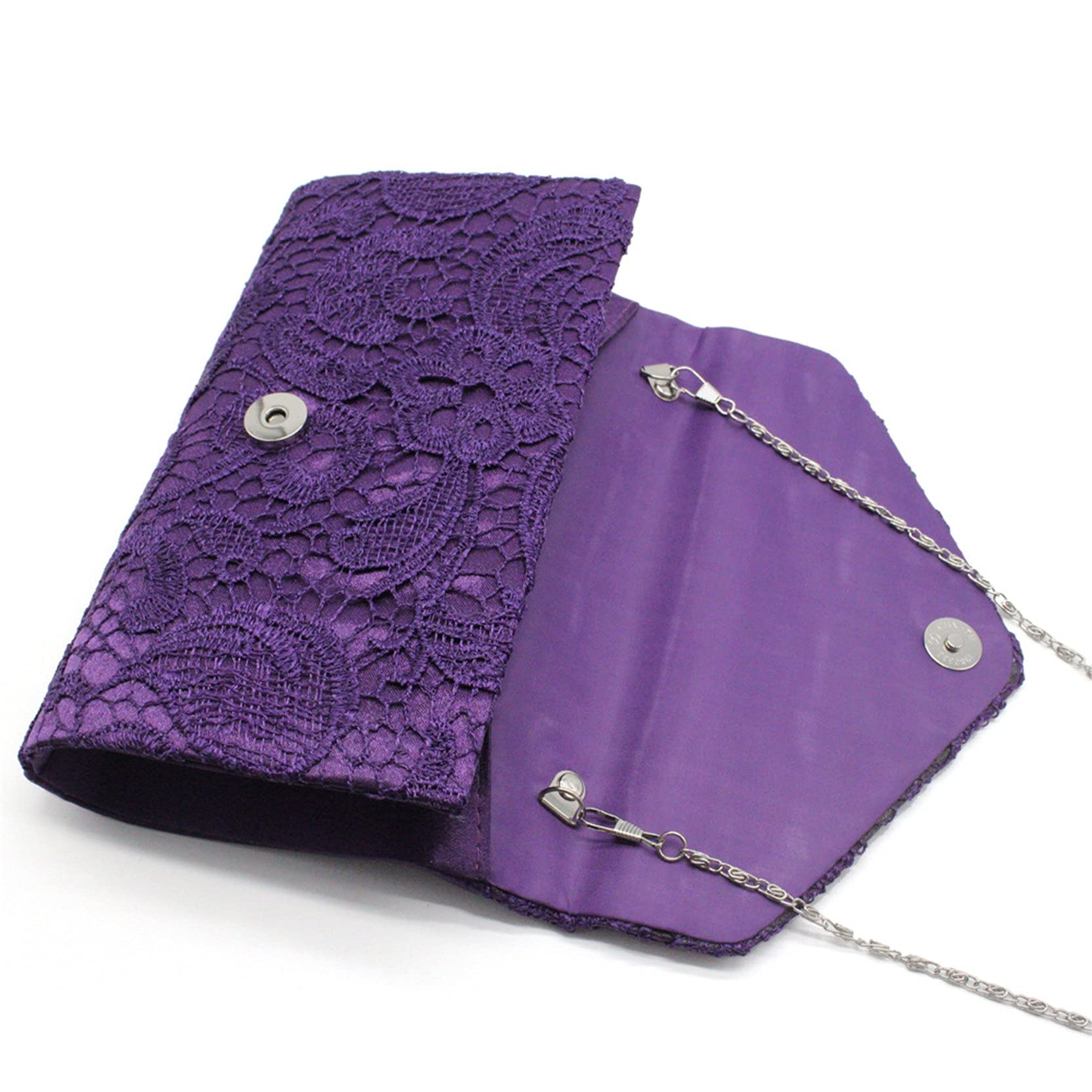 Moda Borsa da Sera Donna Pochette Borsa Tracolla, Busta Frizione Frizione Floreale Elegante da Donna in Pizzo Frizione per la Borsa da Ballo da Donna Borsa da Sposa da Sposa Borse da Sposa Matrimonio