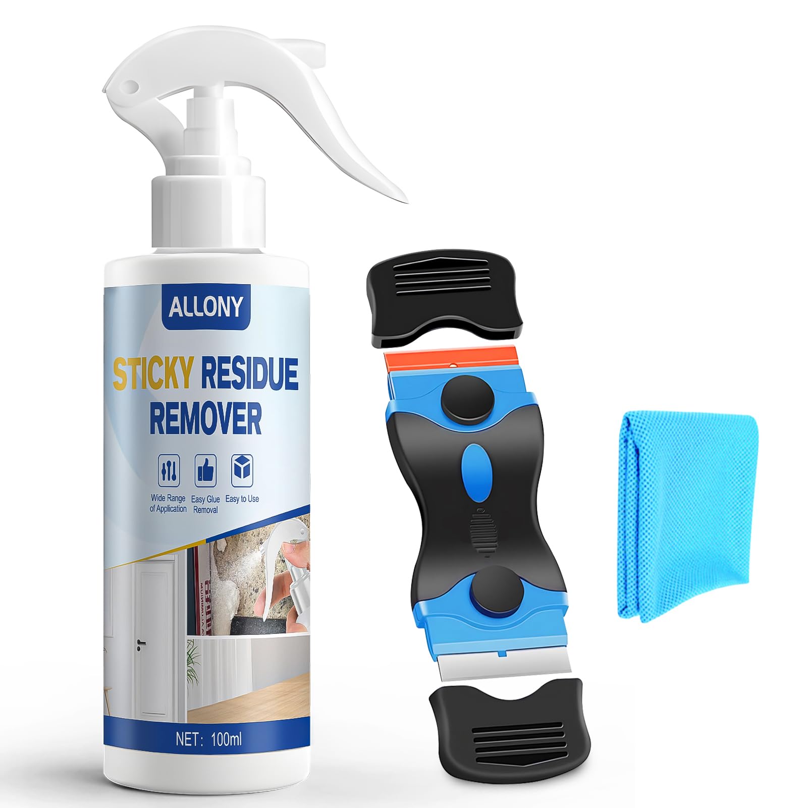 Kit Di Rimozione Adesivi, Include 125 Ml Di Solvente E