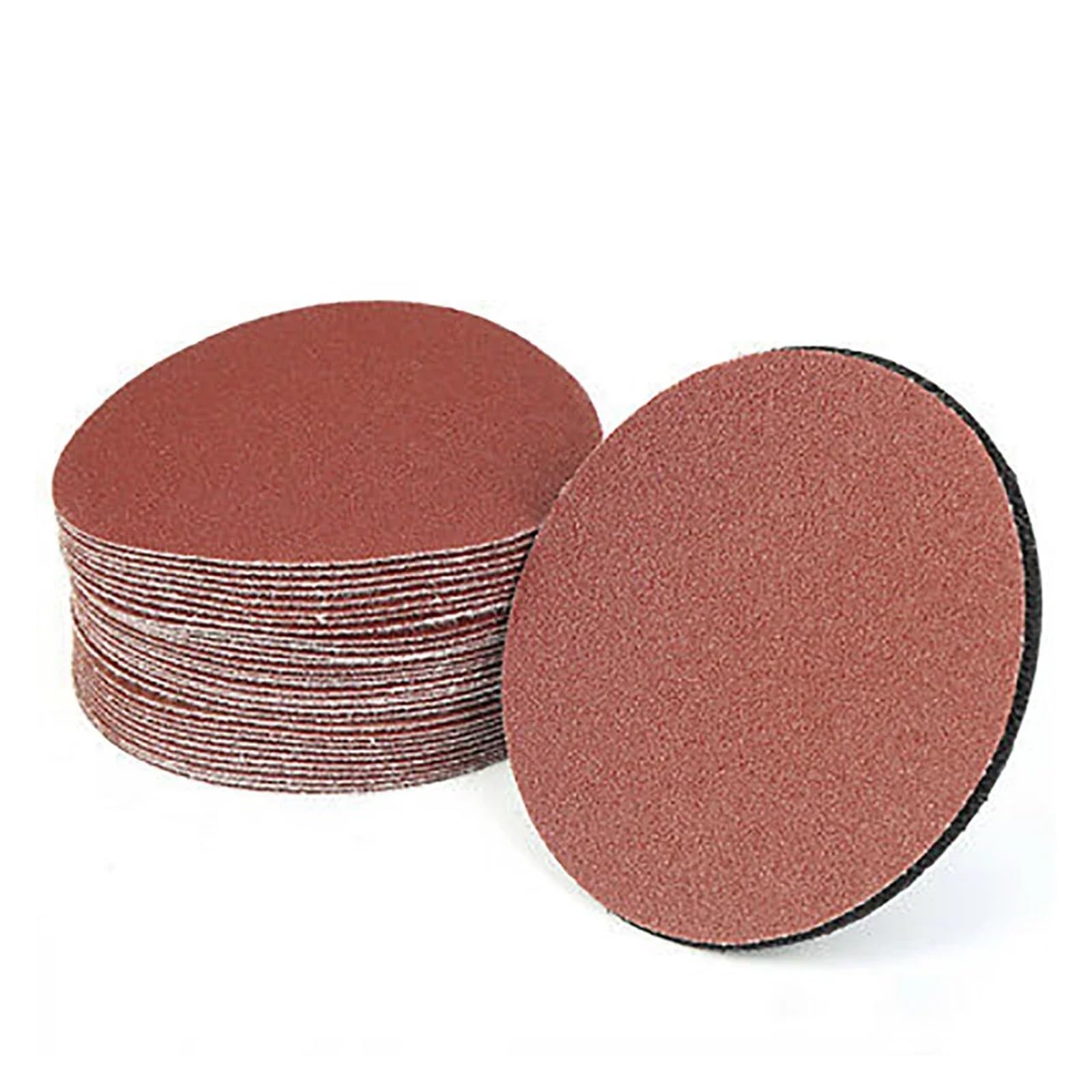 Hook and Loop Sandpaper disc, Hook and Loop Sandpaper Discs, 5 Pcs, 180mm/225mm, Grit 60-1000(80grit,225mm)