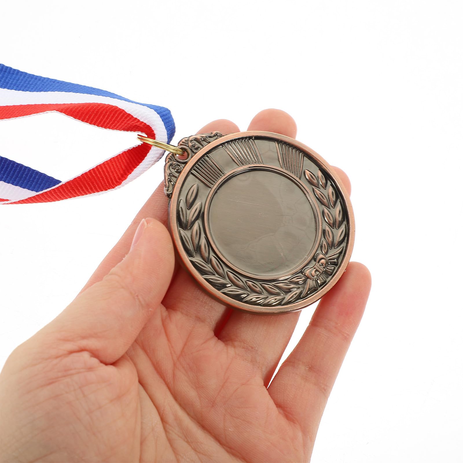 Abaodam 24 Piezas Medallas de Metal para Competición y Fiestas, Superficie Lisa sin Rebabas, Accesorio de Premio Adecuado para Estudiantes y Eventos Deportivos