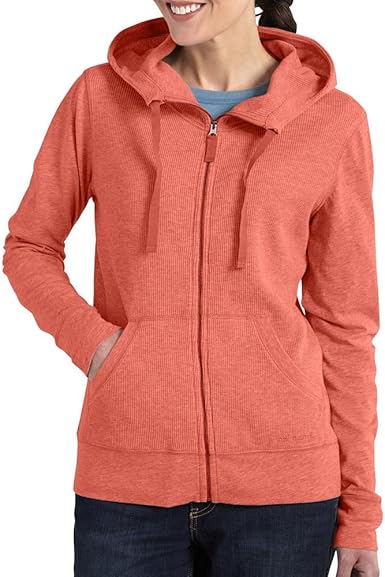 Carhartt orange zip up hoodie Clearance