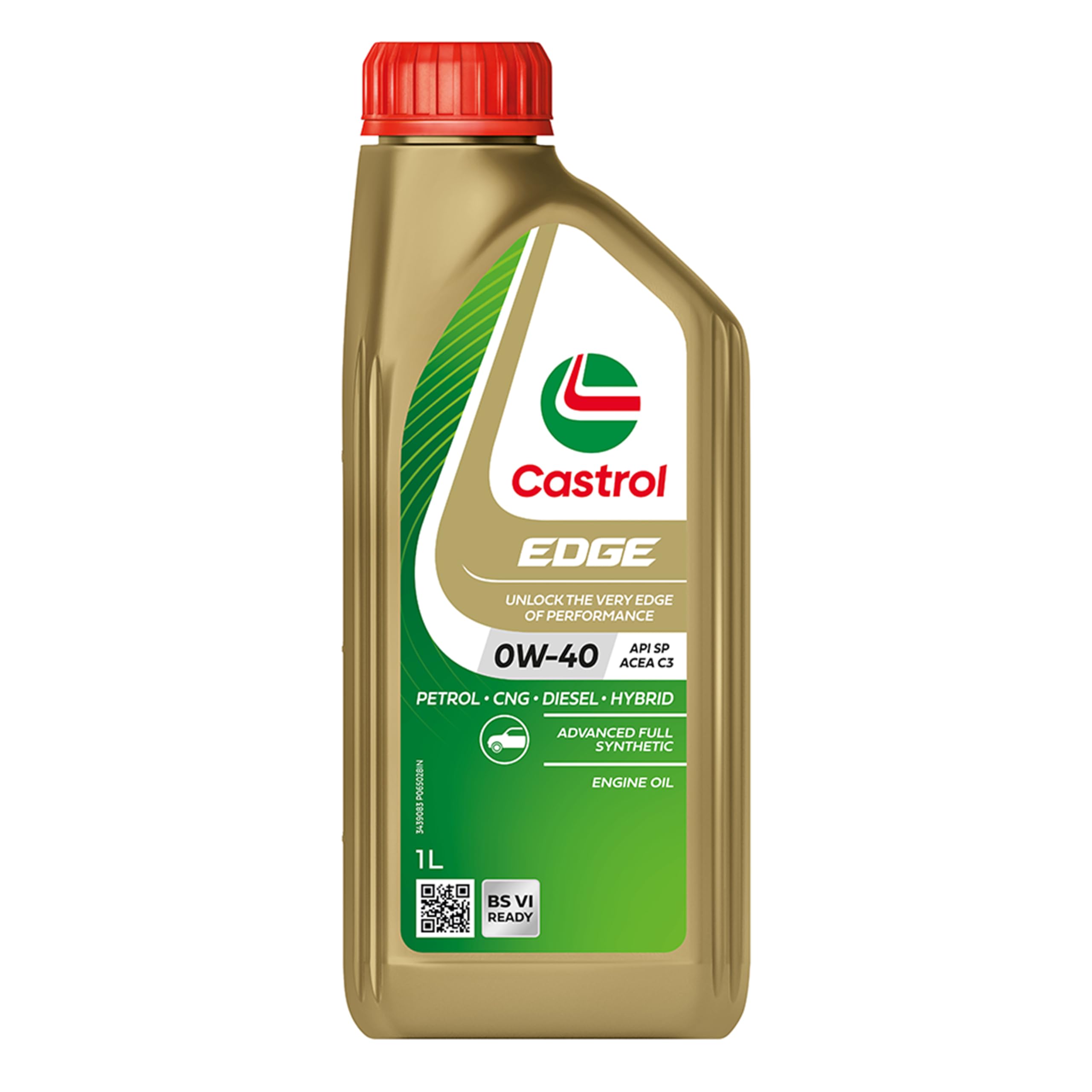 Castrol EDGE 0W-40 Advanced Full Synthetic Engine Oil | Power