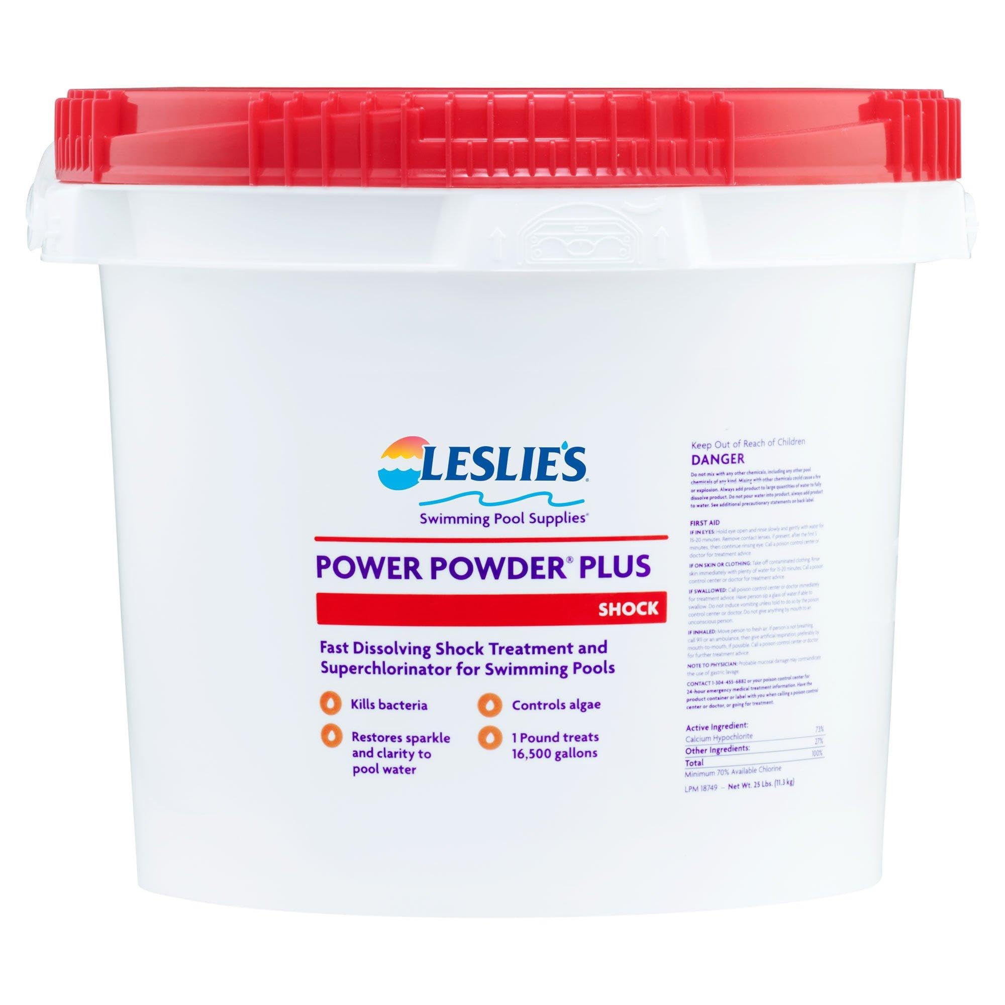 Amazon.com : Leslie's Power Powder Plus Calcium Hypochlorite Pool
