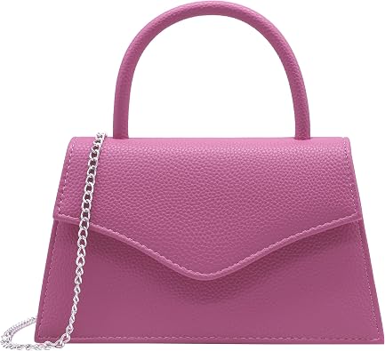 Clutch Purses For Women Patent leather Evening Bag Top Handle