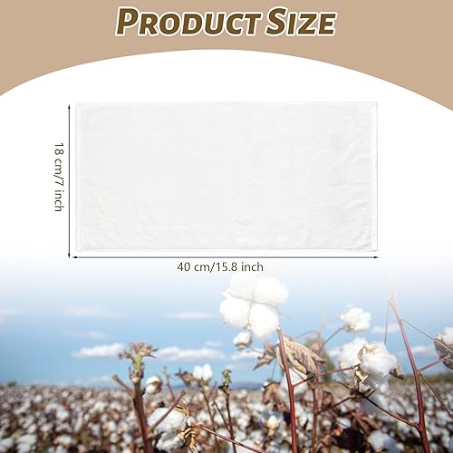 Miniatura 5 de Paquete de 4 paquetes de franela de algodón orgánico para aceite de ricino, extra suave y altamente absorbente, almohadillas de compresión de aceite