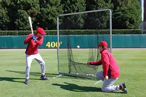 Miniatura 2 de Red de pantalla de seguridad solo para softball, béisbol, deportes juveniles, deportes profesionales,