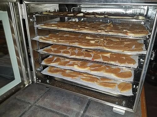 Miniatura 3 de 8 hojas deshidratadoras de silicona, alfombrillas deshidratadoras antiadherentes de primera calidad, malla para secadora de frutas para