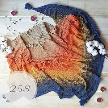 YarnArt Flowers Multicolor Cotton Yarn Rainbow Crochet Yarn