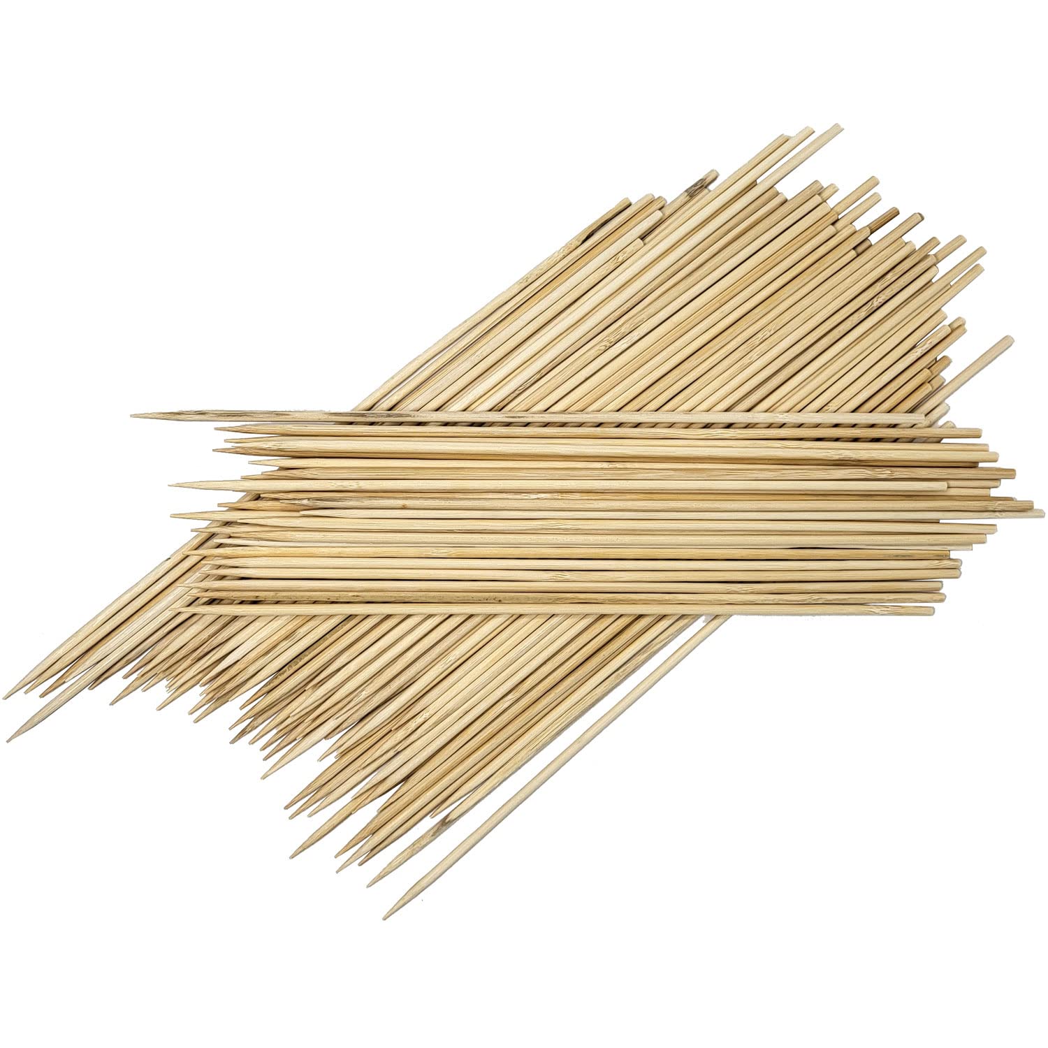 100 Bastoncini Di Bambù Per Piante – 30 Cm, Ø4 Mm – Appuntiti, Non Trattati, Per Pomodori - 3