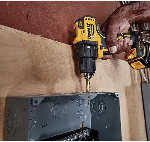 Miniatura 8 de DEWALT DCK278C2 Atomic - Kit de taladro de impacto compacto inalámbrico sin escobillas, iones de litio, 20 V max