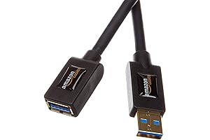 Amazon Basics USB-A 3.0 Male to Female Cable for Extending USB Male Devices
