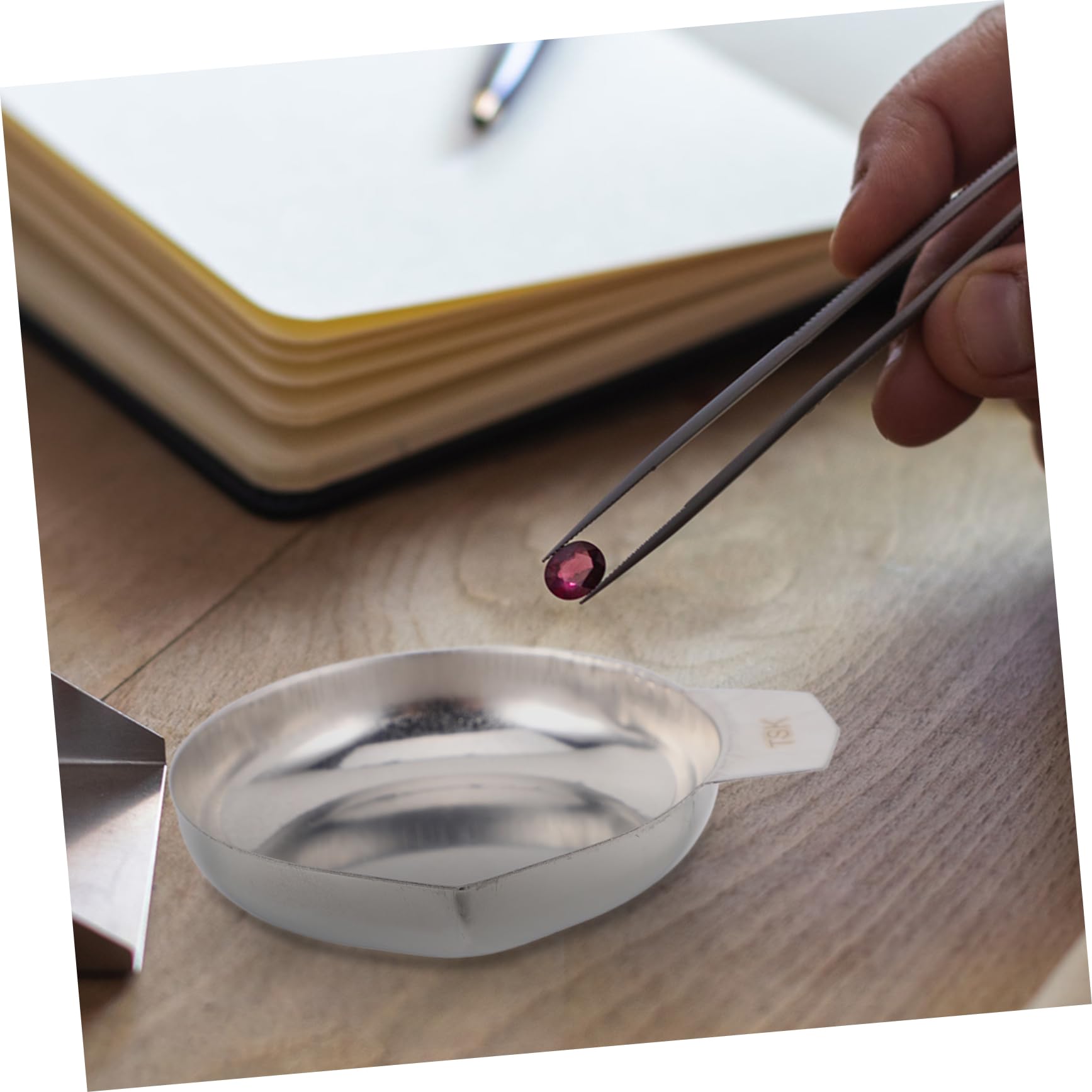 2 Plateaux De Pesée En Acier Inoxydable - Mini Coupelles Pour Balance Électronique - Cuisine, Bijouterie, Laboratoire