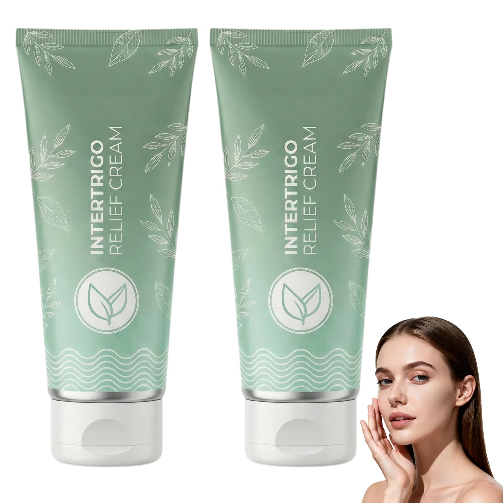 Photo 1 of 2026 New Intertrigo Cream, Professional Intertrigo Relief Cream, Skin Fold Care & Chafing Support Cream With Zinc Oxide & Undecylenic Acid Helps Soothe Irritated Skin, Moisture & Friction Control?2PC?