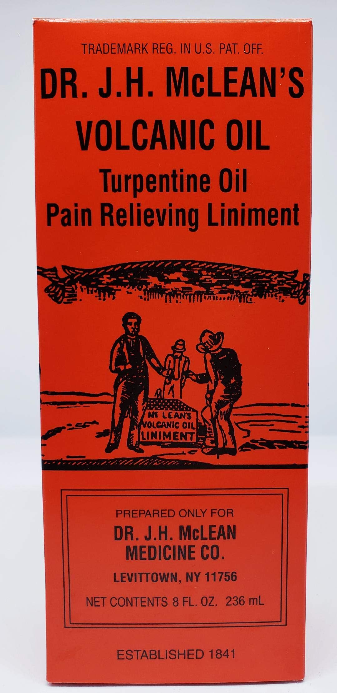 Dr. J.H. McLean's Volcanic Oil Liniment, 8 oz.