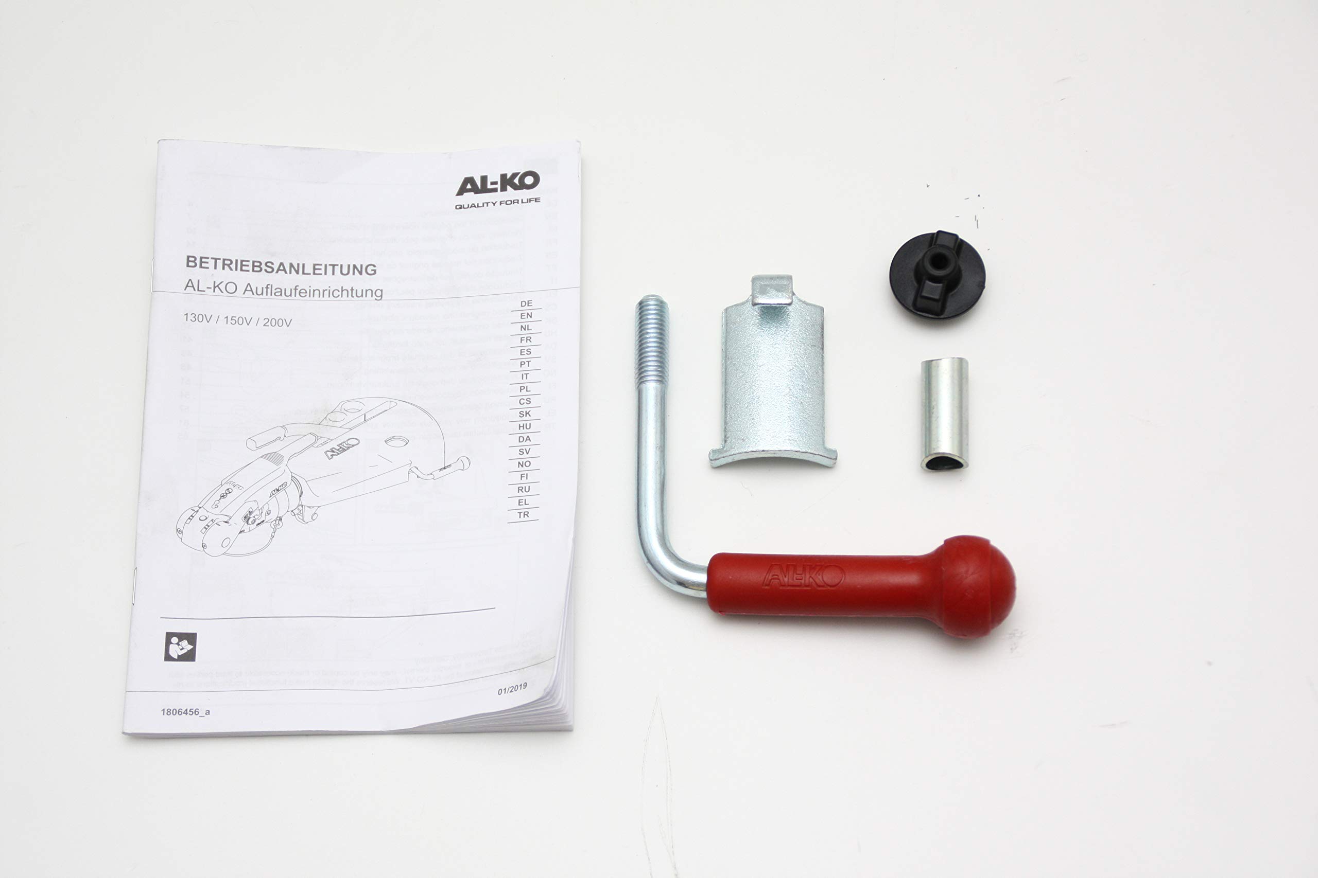 ALKO Bremse 200 V Euro Auflaufbremse Auflaufeinrichtung Obeneinbau V-Deichsel 1300-2000kg ohne Haube Caravan Wohnanhänger Camping Camper Trailer1213013 1250065