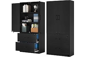 YITAHOME Wood File Cabinets: Organization Masters for Your Space