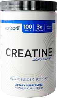 Creatine Monohydrate 300g - 100 Servings, 3g Per Scoop, Unflavored Powder for Muscle Building Support, Creatine Supplement, Pre-Workout Drink, Helps You Recover Better