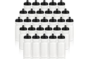 50 Pack 20 oz Reusable Water Bottles in Bulk