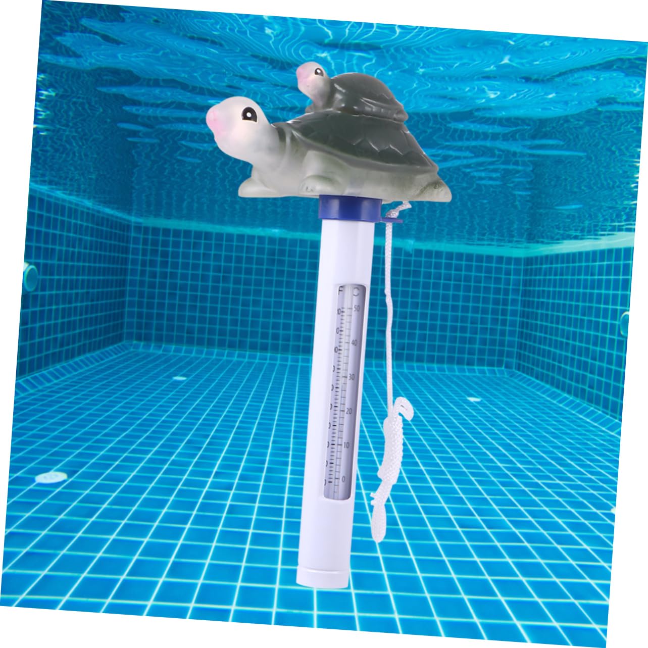 POPETPOP 3pezzi Termometro Galleggiante Cartoon Forma Di Misuratore Di Temperatura Per Vasche Da Bagno e Piscine Design Attraente