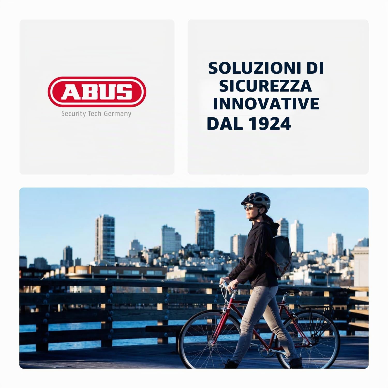 ABUS MoDrop Casco MTB, casco da bicicletta robusto con buona ventilazione per mountain bike, vestibilità personalizzata, per donna e uomo Grigio (concrete grey) L (57-61 cm​) | Tecnologia In-Mold, sistema di regolazione, supporto occhiali, apertura coda