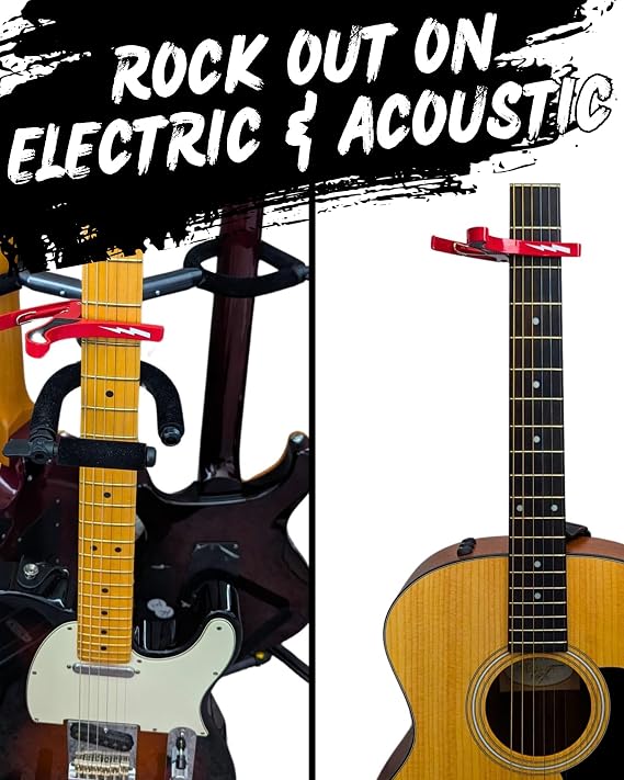Guitar Capo for Acoustic & Electric Guitars, Blackbird Design
