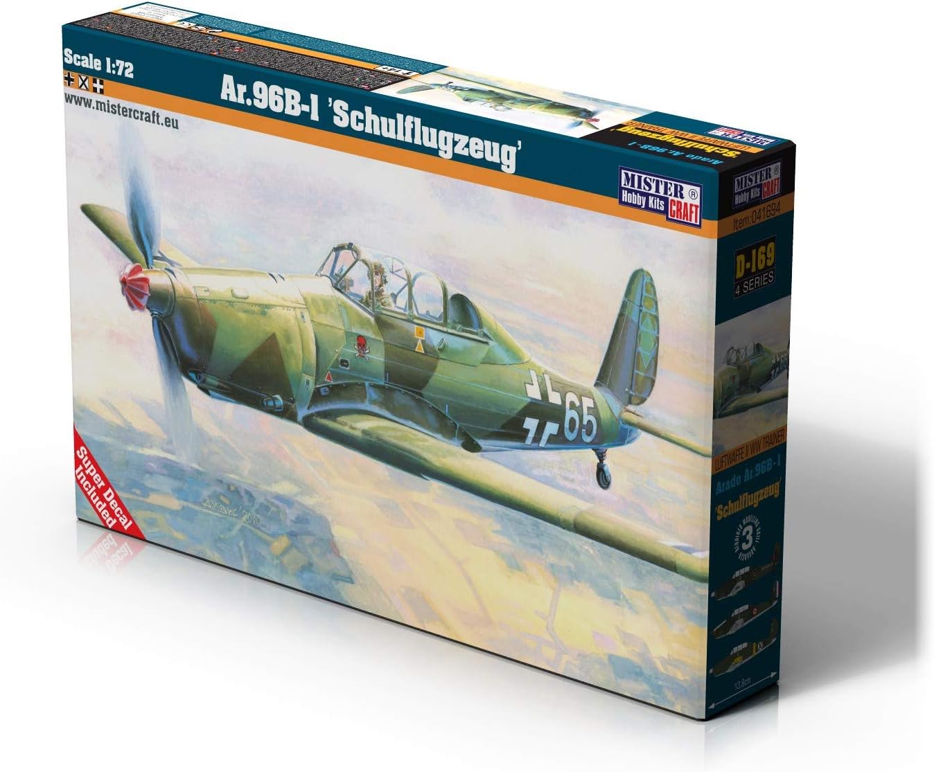 MISTER CRAFT HOBBY KITS MisterCraft 1: 72 AR.96-B1 Schulfugzeug